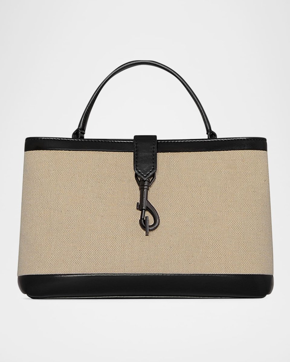 Megan Canvas Top-Handle Bag